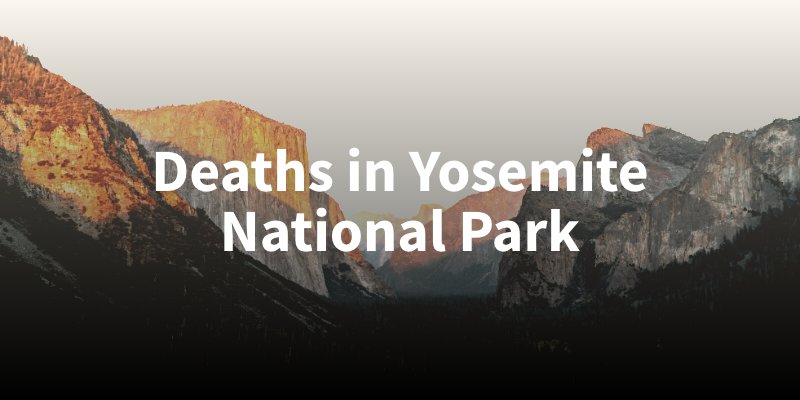 Deaths in Yosemite 